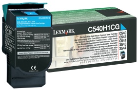 Toner LEXMARK C540H1CG 2K blå