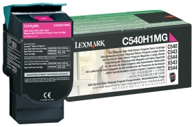 Toner LEXMARK C540H1MG 2K rød