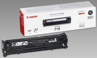 Toner CANON 716BK LBP 5050 2.3K sort