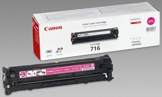 Toner CANON 716M LBP5050 rød