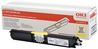 Toner OKI 44250721 2.5K gul