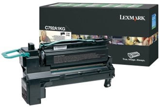 Toner LEXMARK C792A1KG 6K sort