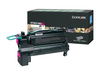Toner LEXMARK X792X1MG 20K rød