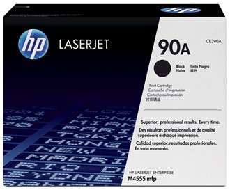 Toner HP CE390A 10K sort
