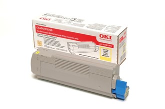 Toner OKI 43381905 2K gul
