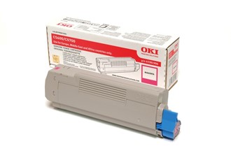 Toner OKI 43381906 2K rød