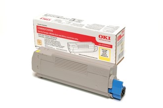Toner OKI 43324421 5K gul