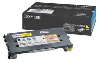 Toner LEXMARK C500H2YG 3K gul