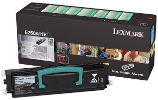 Toner LEXMARK E250A11E 3.5K sort