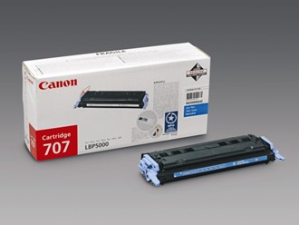 Toner CANON 707C LBP-5000 2K blå