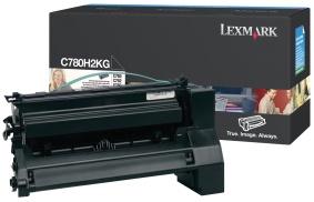 Toner LEXMARK C780H1KG 10K sort