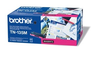 Toner BROTHER TN135M 4K rød