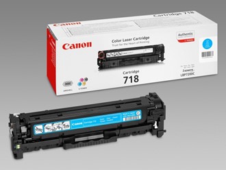 Toner Canon 718C 2,9K cyan