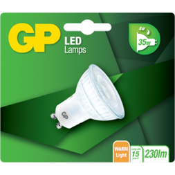 Lyspære GP LED TWIST GU10 4W-35W