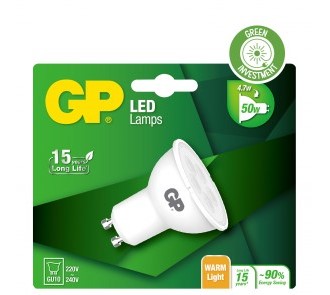 Lyspære GP LED GU10 5W-50W