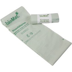 Avfallspose Bio kompostbar 60 L 10på rl(10)