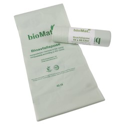 Avfallspose Bio kompostbar 80 L 10på rl(10)