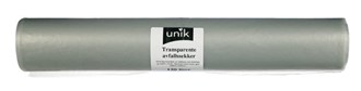 Avf.sekk klar/matt 100 ltr 72x110 45my (10)(20) knyte
