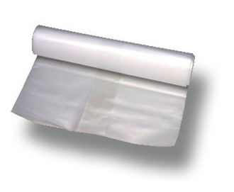 Avf.sekk klar/matt knyte 120 ltr 72x110 45my (10)(16) ører