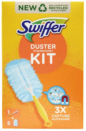 Støvmopp SWIFFER holder m/ 5 refill