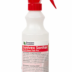 Sprayflaske Sanivex Sanitær trefill flaske 0,5lt