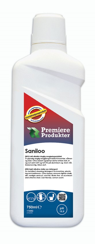 Rengjøring Saniloo allrengjøring/sanitær 0,75 lt