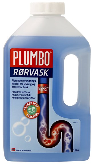 Avløpsåpner PLUMBO rørvask 1L