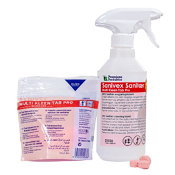 Rengjøring Sanivex Sanitær multi kleen tab 30x3gr