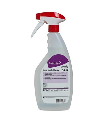Desinfeksjon Overflate Suma Alcohol spray D4.12 750ml
