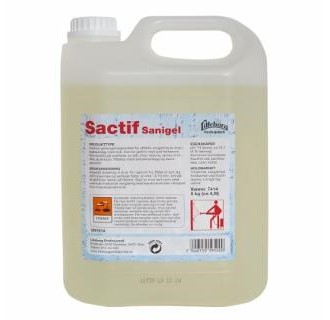 Sanitærrengjøring Sactif Sanigel 5l