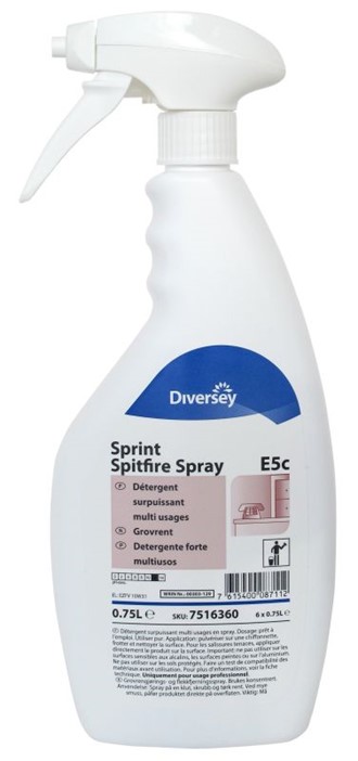 Grovrengjøring Sprint Spitfire 750ml