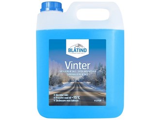 Spylevæske BLÅTIND 4L kanne -15gr