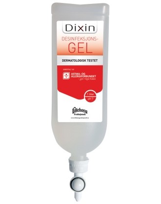 Hånddesinfeksjonsgel Soft Care H5 1L m/dos