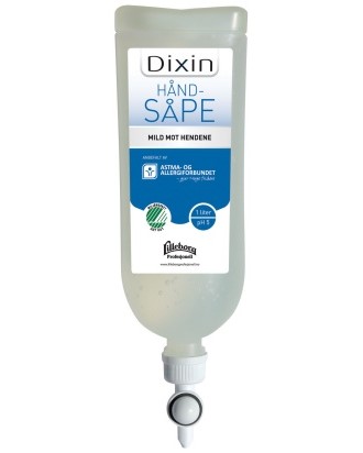 Håndsåpe Soft Care Wash Sensitive H2 1L m/dos