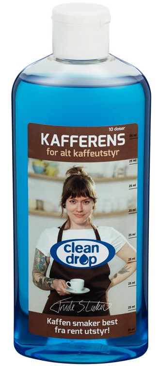 Rensemiddel CLEAN DROP kaffetrakter250ml