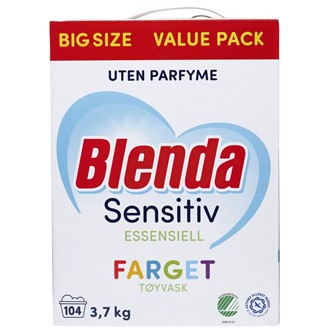 Tøyvask Blenda Sensitive farger 3,7kg