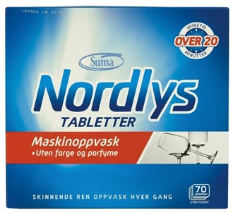 Maskinoppvask SUMA Nordlys tablett (70)