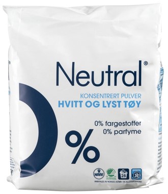 Tøyvask NEUTRAL hvitvask 1,2kg (8)