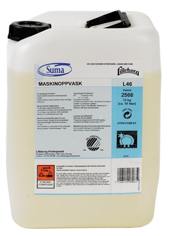 Maskinoppvask SUMA L46 flytende 12kg