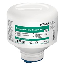 Maskonoppvask Aquanomic Solid Neutra-Plus 2,72kg (2x2,72kg)