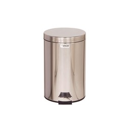 Pedalbøtte RUBBERMAID stål 13L