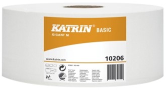 Toalettpapir KATRIN Basic Gig 1L 525m(6)