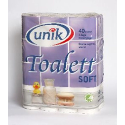 Toalettpapir soft 3-lags 23m (40/rull)