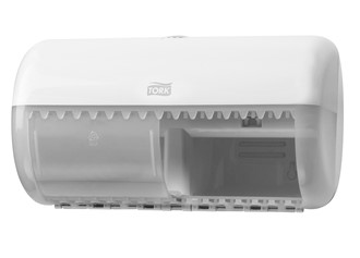 Disp.Tork toalett twin T4 hvit