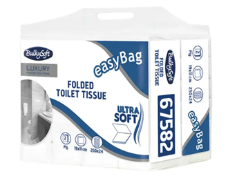 Toalettpapir Bulk Easybag soft 2L ((6000)