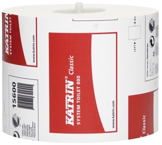 Toalettpapir KATRIN Classic Sys 800 100m 156007