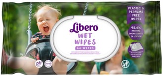 Våtserviett Libero  64 i pk (12)