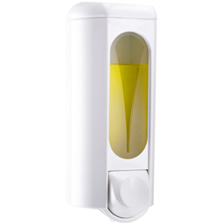 Såpedispenser 0,8L påfyllbar hvit